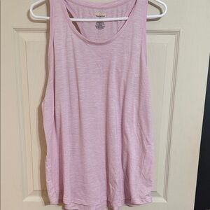 tek gear Light Pink Scoop Neck Tank Top